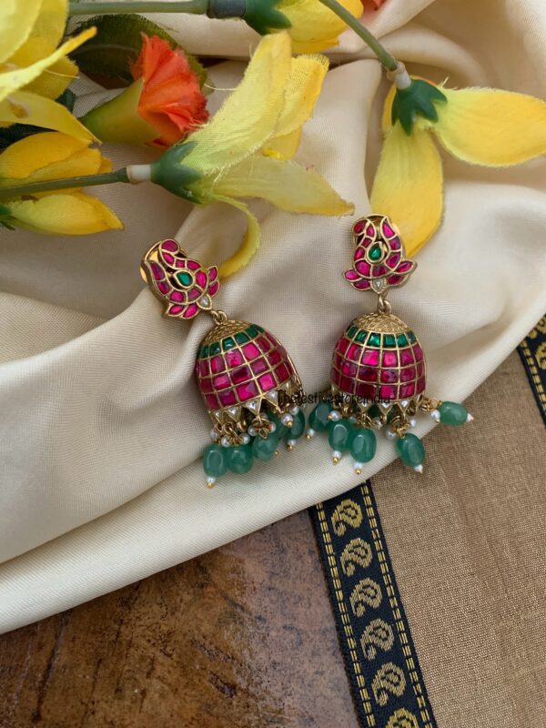 Kemp stone classic jhumkas