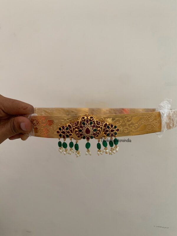 Mopp Greendrop beads pattern hipbelt