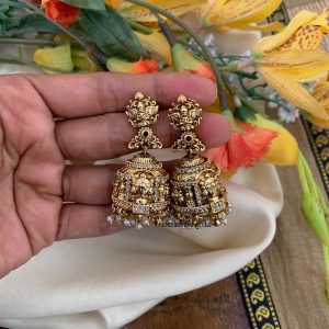 Nakshi Bridal jhumkas