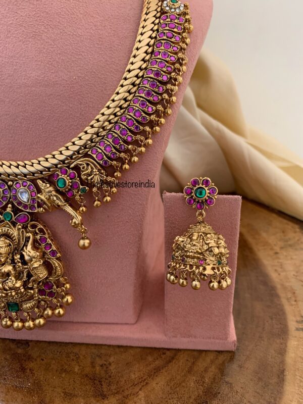 Grand Ambaari Lakshmi Jalebi chain Bridal haaram set | Haaram | Bridal | long chain