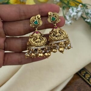 Lakshmi Navilu Bridal jhumkas - 2