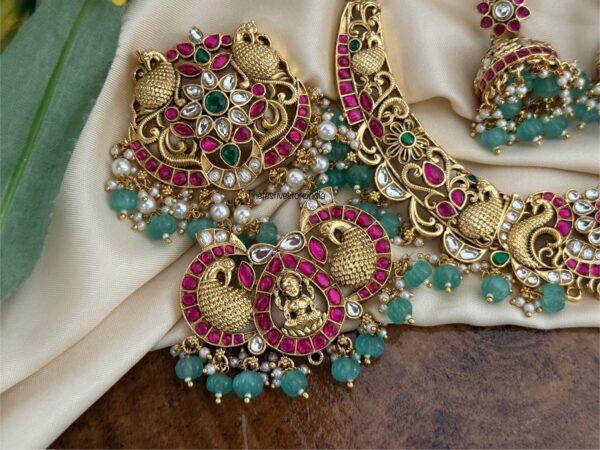 Jadau 2 IN 1 Bridal necklace set | Bride