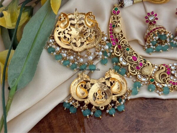Jadau 2 IN 1 Bridal necklace set | Bride