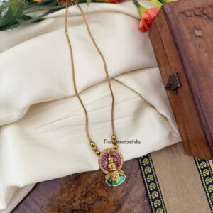 Kathakali pendant chain