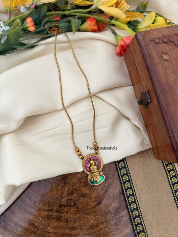 Kathakali pendant chain