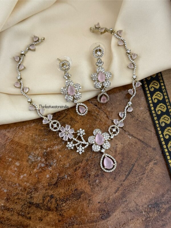 Dainty Diamonds set - Pink