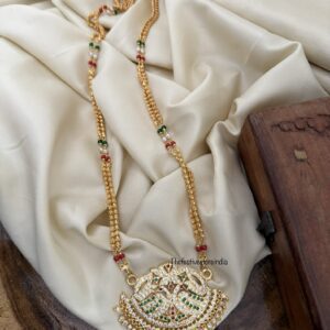 80cms Classic Micro gold pendant with gundumala | Impon