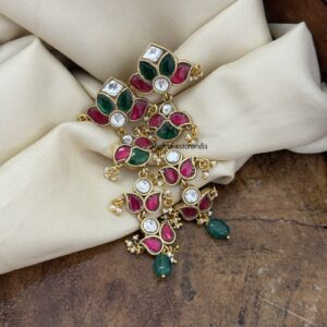 Jadau step earrings