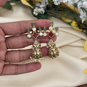 Fusion jhumkas