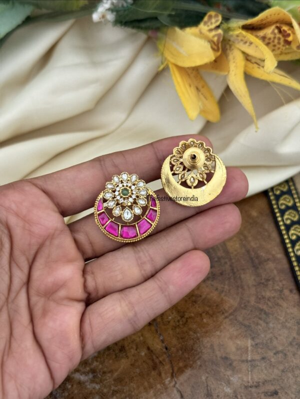 Jadau studs | Simple