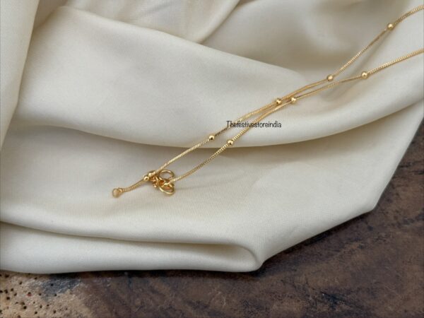 Gold look Anklet / Kaal gejje