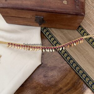 Micro gold single line ELAKKATHALI chain | Kerala Style