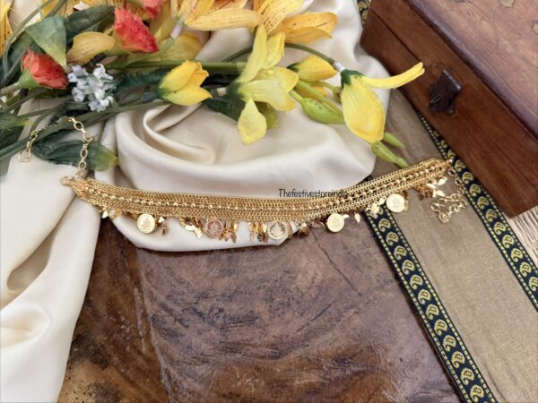 Micro gold Elakkathali Lakshmi choker | All gold