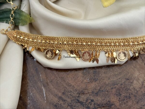 Micro gold Elakkathali Lakshmi choker | All gold