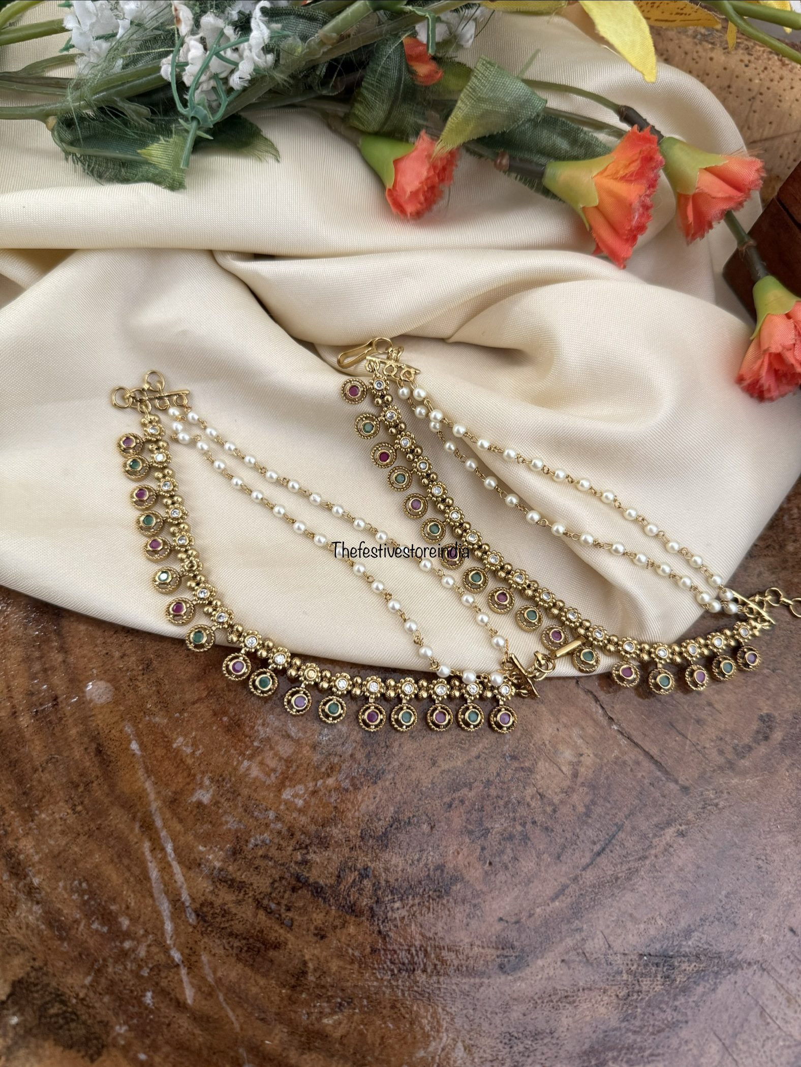 Bottu pearls maati | maatil | Bridal | Champasaralu