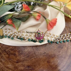 Jadau close knit pendant choker | Bridesmaid | Wedding