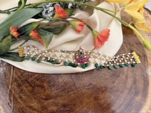Jadau close knit pendant choker | Bridesmaid | Wedding