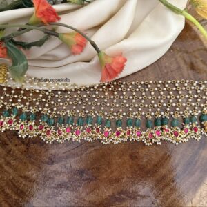 Jadau close knit/neck necklace | Keerthy Suresh inspired
