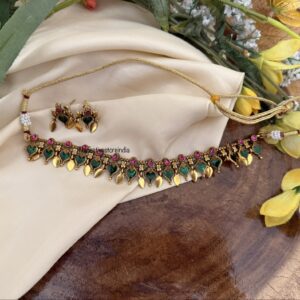 Elakkathali palakka choker set | Kerala style | Traditional