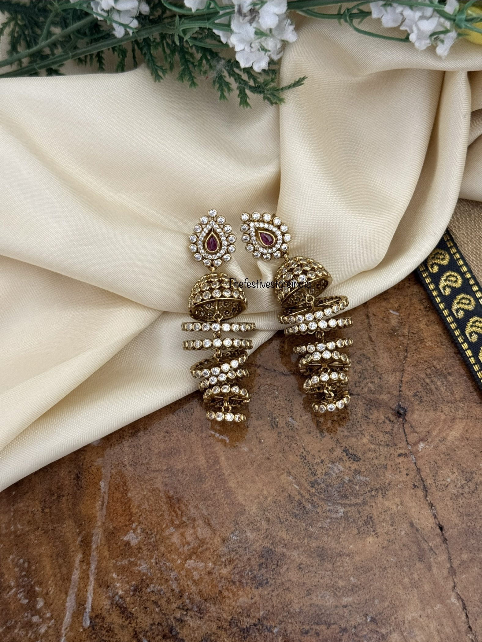 Premium chandelier earrings | Bridal | Bridesmaid
