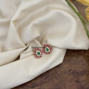 Classic Jadau stones studs | Bridal | Bridesmaid | Guest look