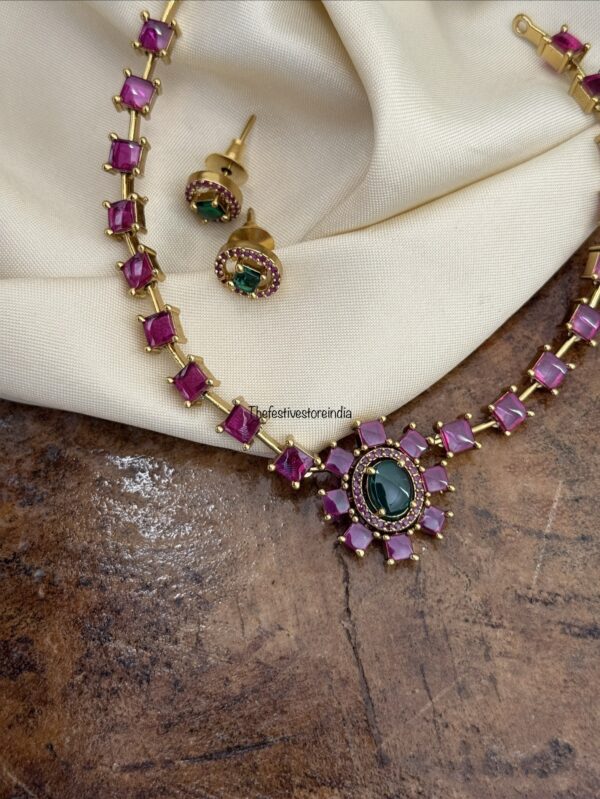 All kemp simple pendant necklace set