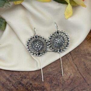Oxidised stick earcuff - 4