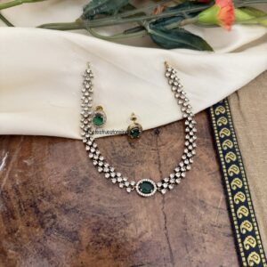 Just Emerald AD necklace set | Simple