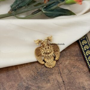 Lakshmi gandaberunda pendant
