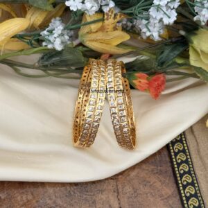 Set of 4 Gold look Panchaloha bangles
