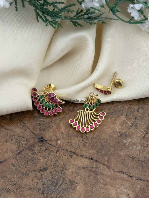 Jadau 3 in 1 studs | Bridal | Bridesmaid